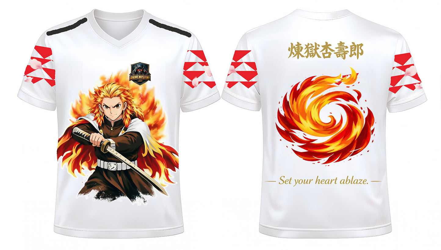Anime Mystery Loot | Demon Flame Pillar Football Jersey