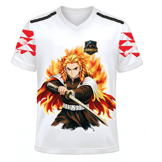 Anime Mystery Loot | Demon Flame Pillar Football Jersey