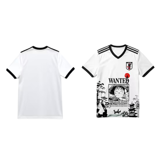 Anime Mystery Loot | Luffy King of Pirates Wanted Football Jersey