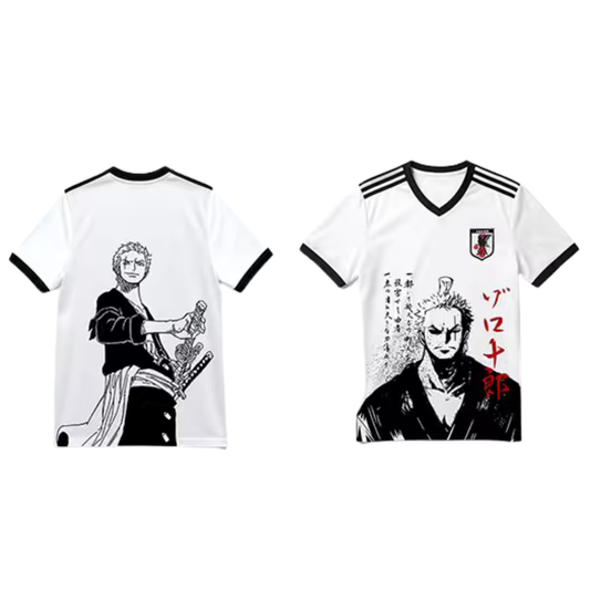 Anime Mystery Loot | Zoro Pirate Hunter Ink Edition Football Jersey