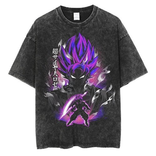 DragonBall Z "Inspired" Premium Vintage Oversized T Shirt