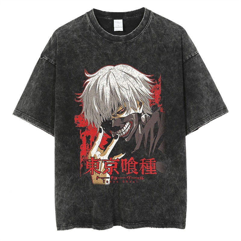 Tokyo Ghoul "Inspired" Premium Vintage Oversized T Shirt