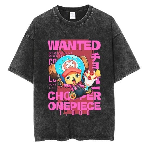 One Piece Chopper "Inspired" Premium Vintage Oversized T Shirt