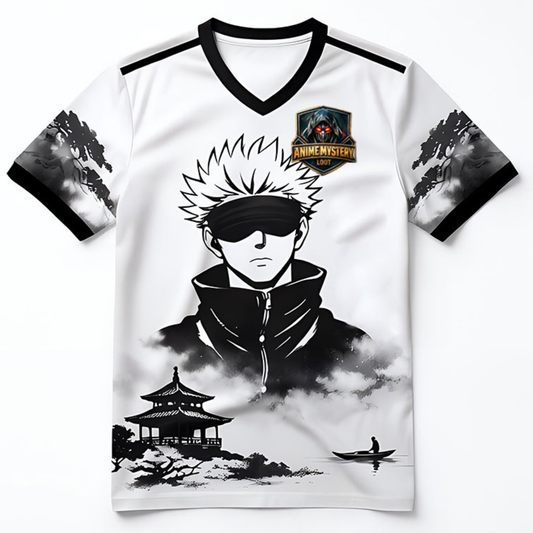 Anime Mystery Loot | GOJO JJK Japan Ink Edition Football Jersey
