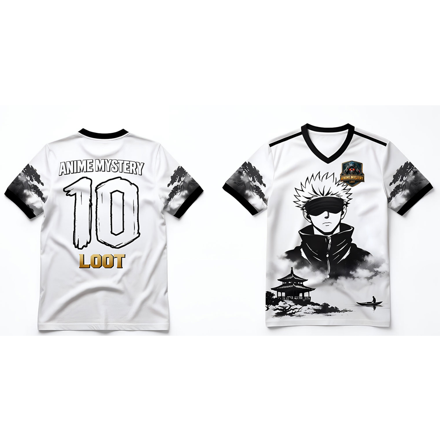 Anime Mystery Loot | GOJO JJK Japan Ink Edition Football Jersey