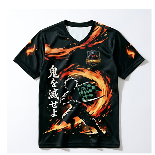 Anime Mystery Loot  | Flame Warrior Football Jersey