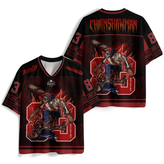 Anime Mystery Loot | Denji Chainsaw Man NFL Jersey