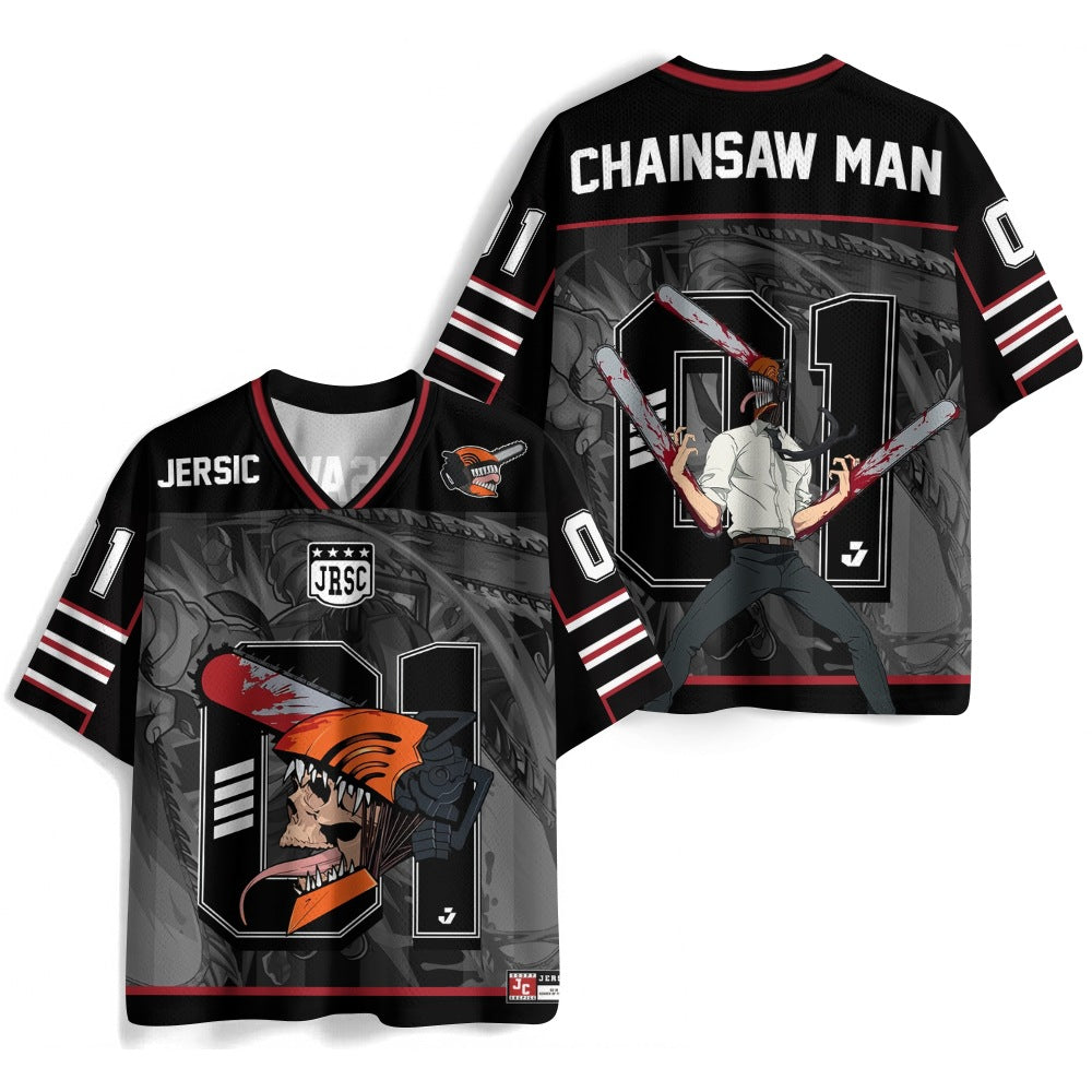 Anime Mystery Loot | Chainsaw Man #01 NFL Jersey