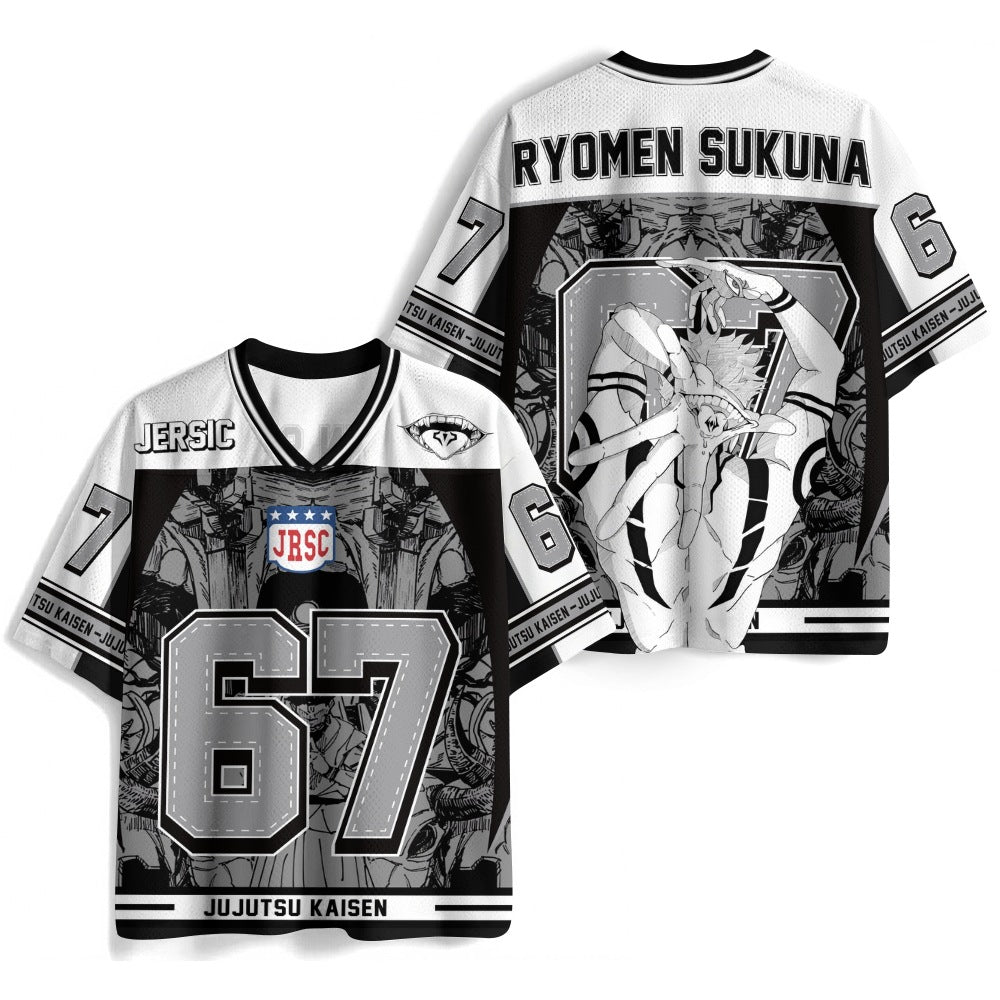Anime Mystery Loot | Ryomen Sukuna Jujutsu Kaisen NFL Jersey
