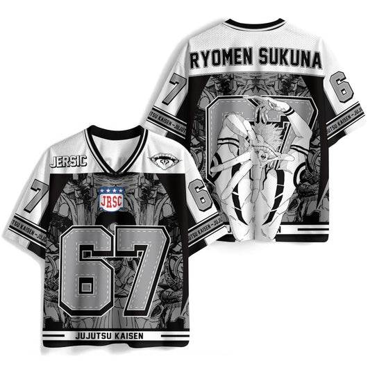 Anime Mystery Loot | Ryomen Sukuna Jujutsu Kaisen NFL Jersey