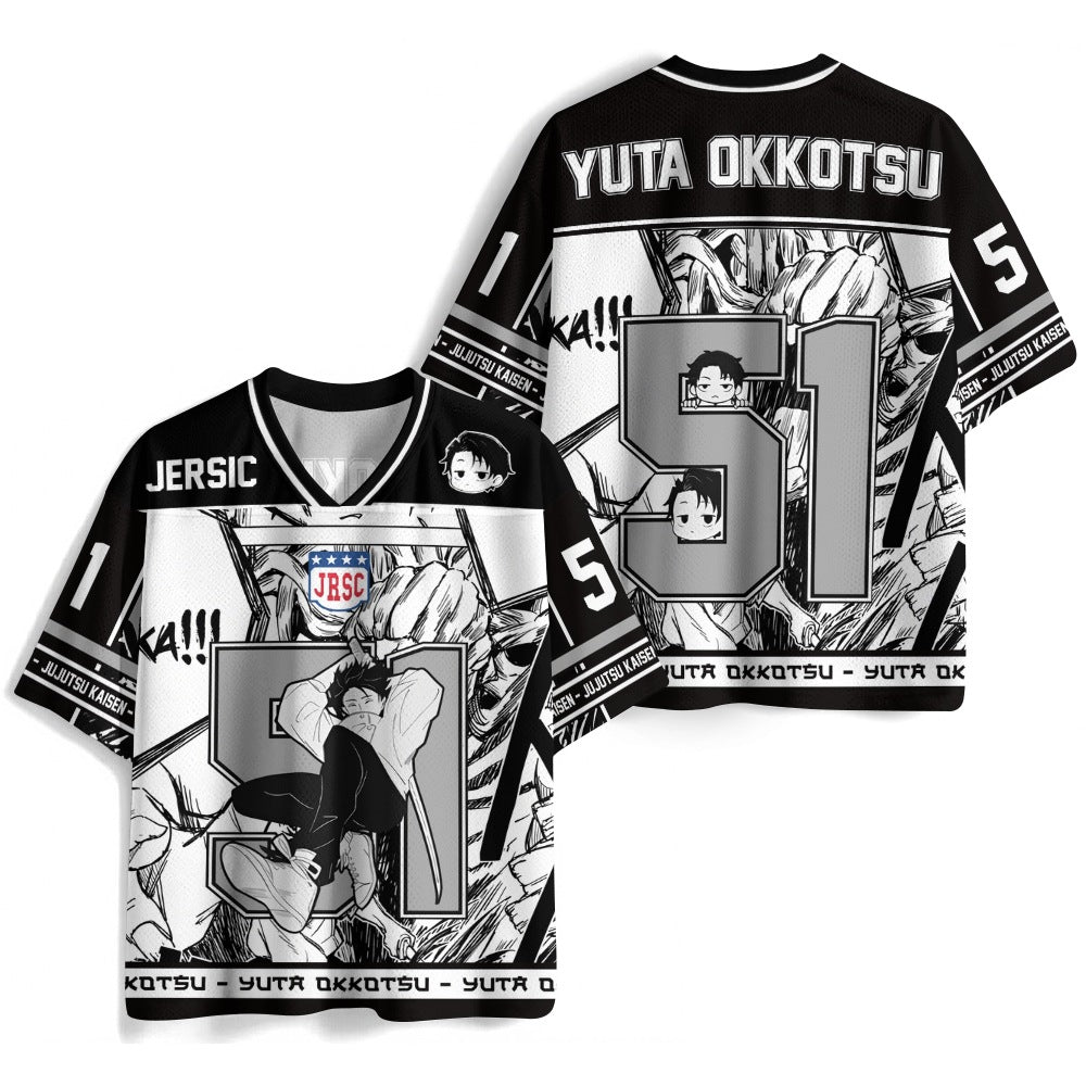 Anime Mystery Loot | Yuta Okkotsu Jujutsu Kaisen NFL Jersey